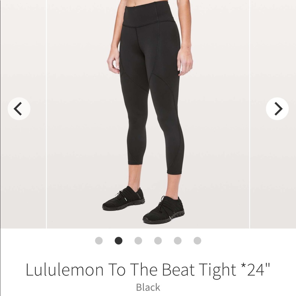 Lululemon To The Beat Tight 24”